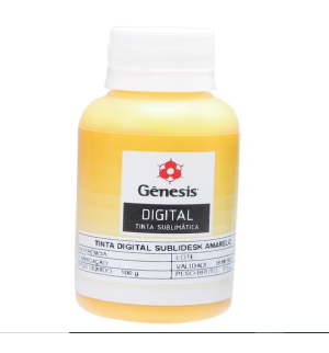 TINTA GENESIS SUBLIMATICA 100ML AMARELO