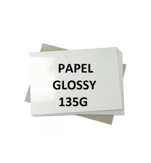 PAPEL GLOSSY A4 135G  C/20 JOJO